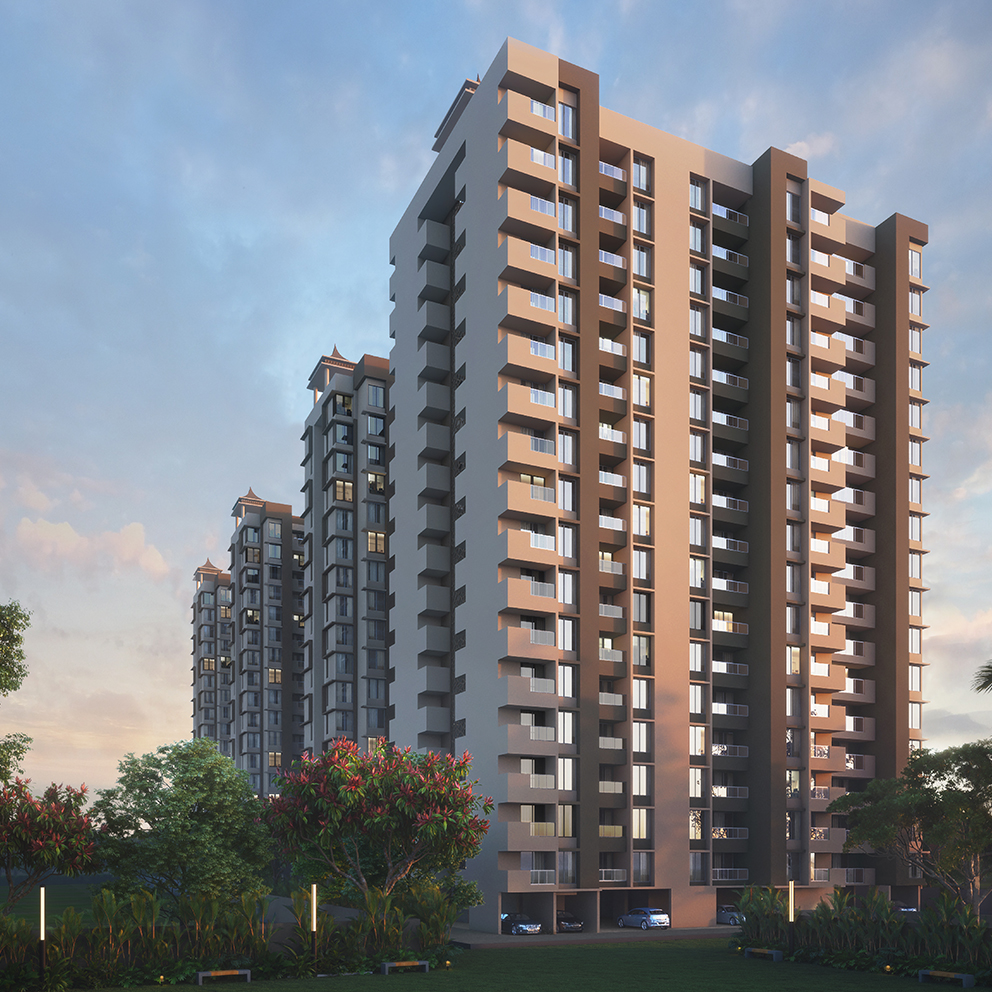 2 bhk flats in punawale, 3 bhk flats in punawale, nearing possession flats in punawale, gk mirai, gk associates, punawale